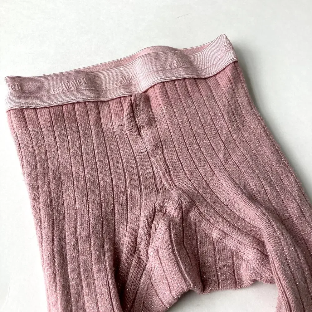 Collegien glitter ribbed
